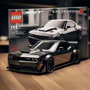 dodge challenger srt lego edition